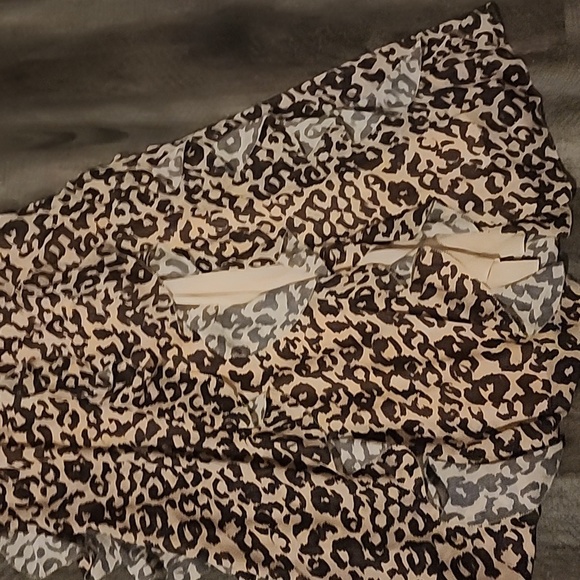 NICHOLAS KAMILA RUFFLE COWL NECK DRESS SIZE 8 - Picture 7 of 8